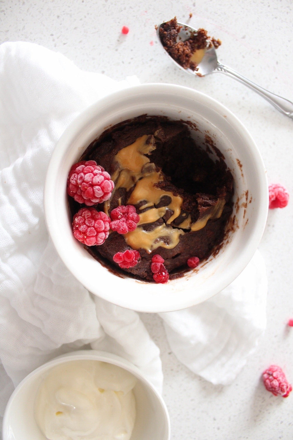 Peanut Butter & Chocolate Mug Cake