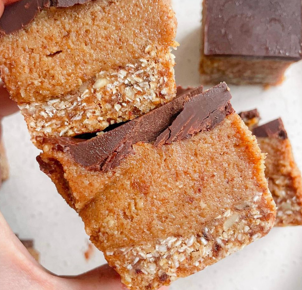 Raw Caramel Slice
