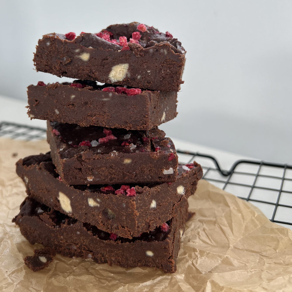 Salted Chocolate Vegan Fudge