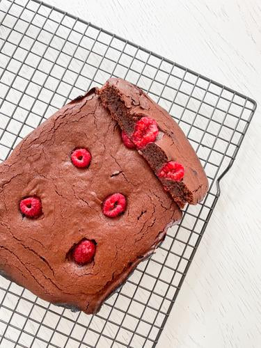 Dark Chocolate Flourless Brownie