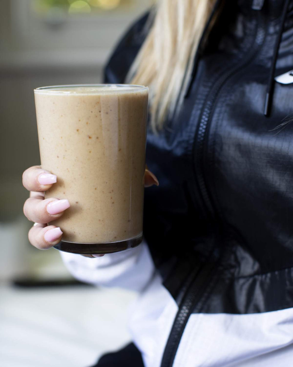 Post workout salted caramel smoothie