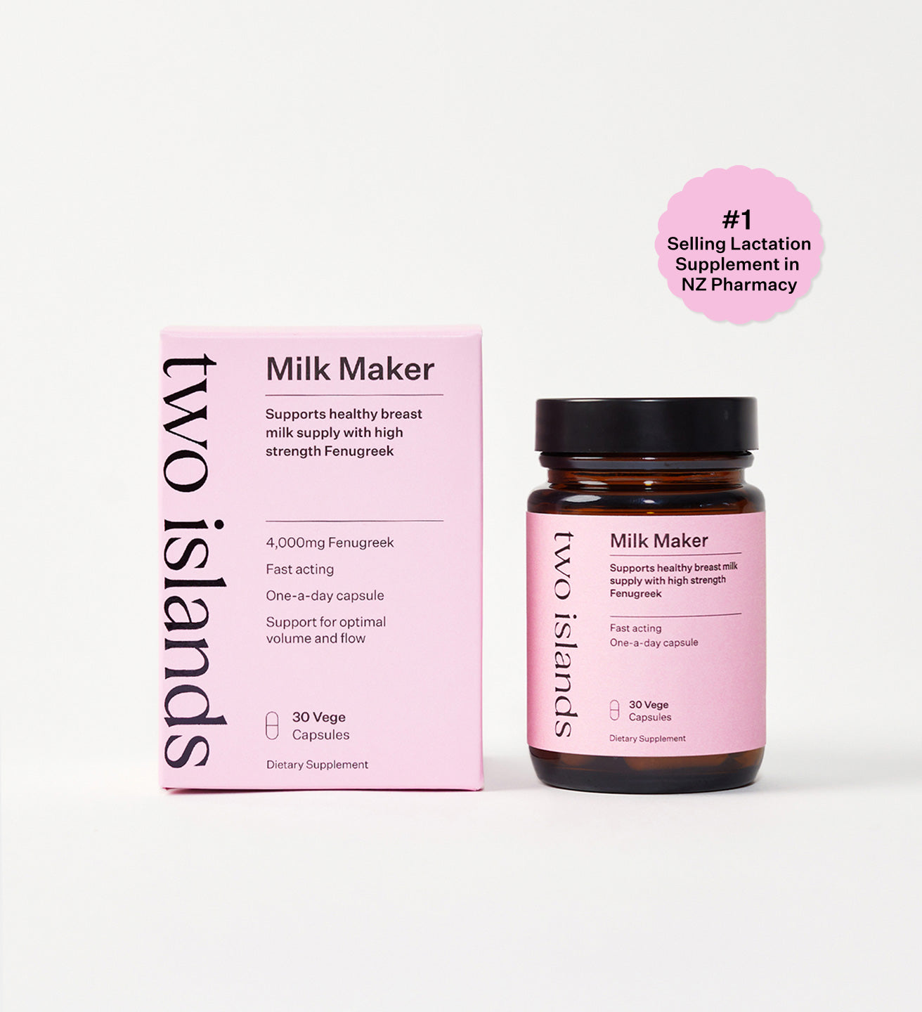 Milk Maker | Breastfeeding support during lactation | Two Islands