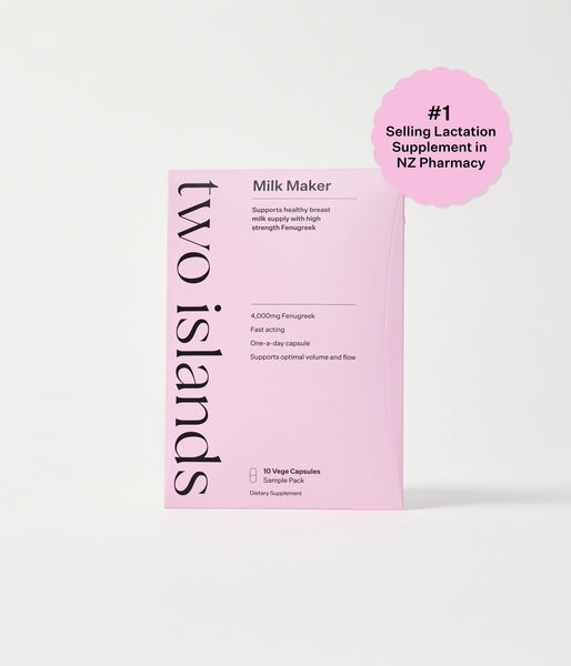 Try Milk Maker Breastfeeding Support 10-Day Sampler Two Islands